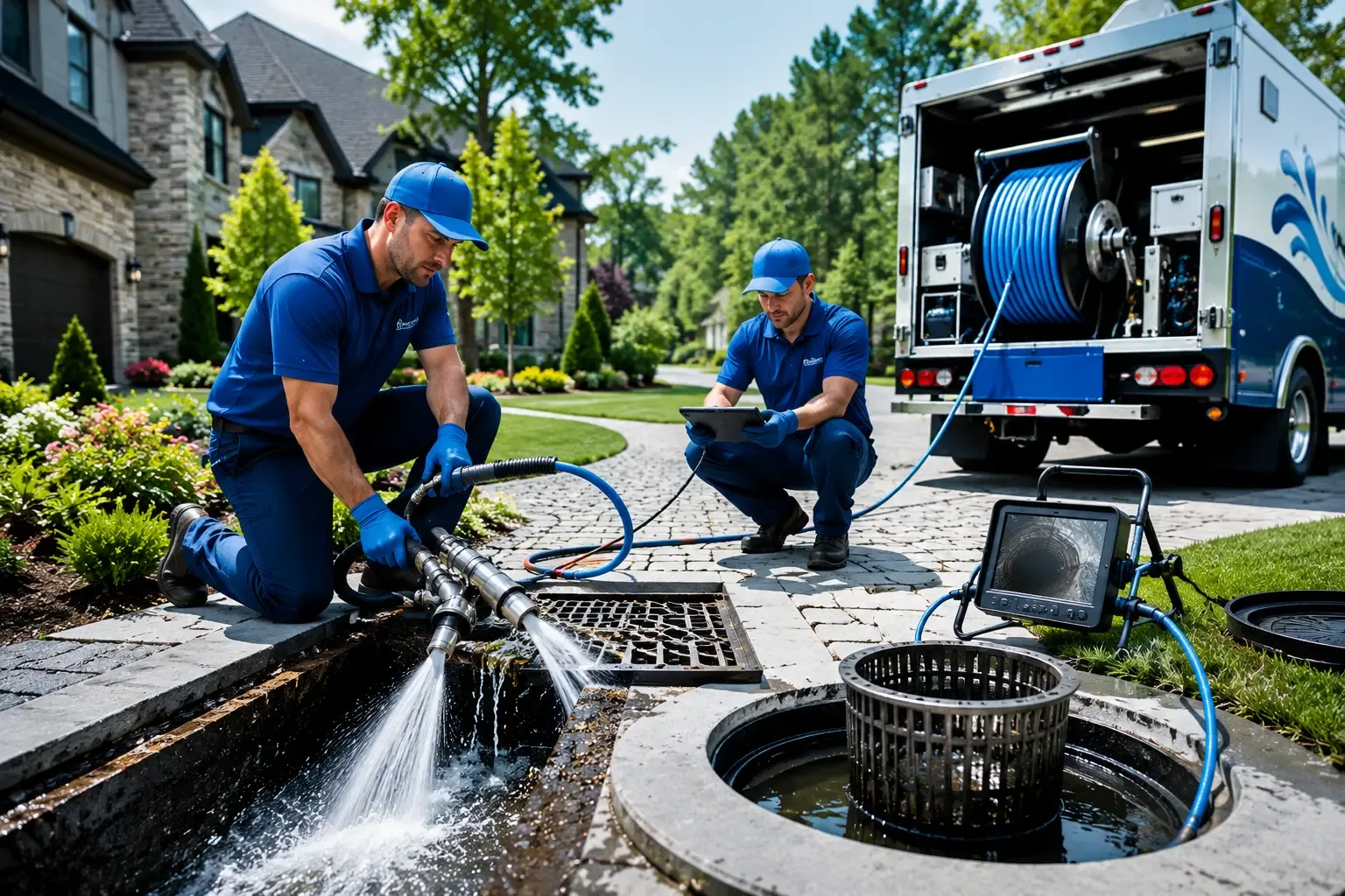 Local outdoor drain cleaning professionals in Reynoldsville, WV